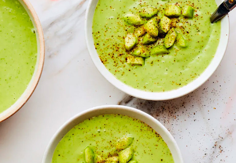 Avocado Cucumber Soup