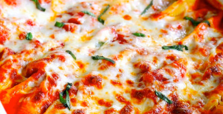 Cheese-Stuffed Pasta Shells