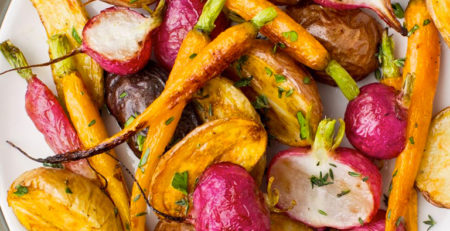 Herb Roasted Root Vegetables