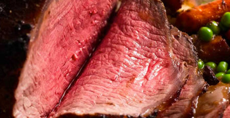 Roast Beef With Wild Mushroom Sauce