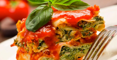 Spinach Lasagne