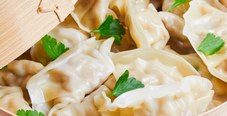 Steamed Vegetable Dumplings