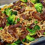 Stir Fry Beef With Pasta