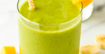 Yogurt Green Fruit Soup
