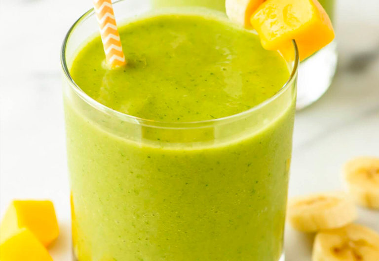 Yogurt Green Fruit Soup